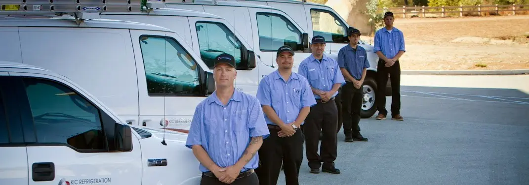 KIC Refrigeration crew ready for Mini Split Repair jobs across Highland City